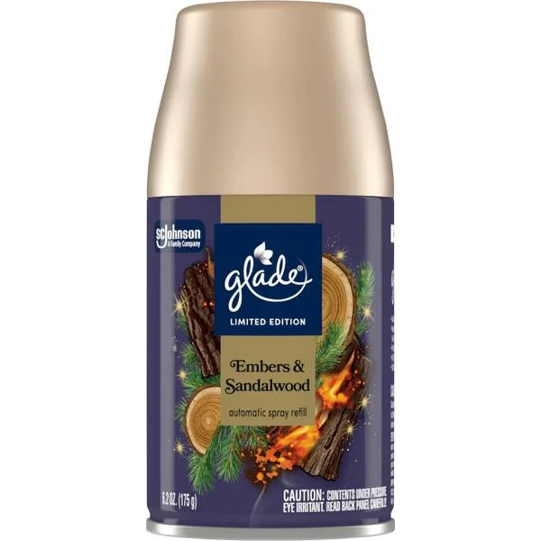 Automatic Spray Air Freshener Refill, Embers and Sandalwood