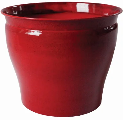 Avery 10″ Red Planter