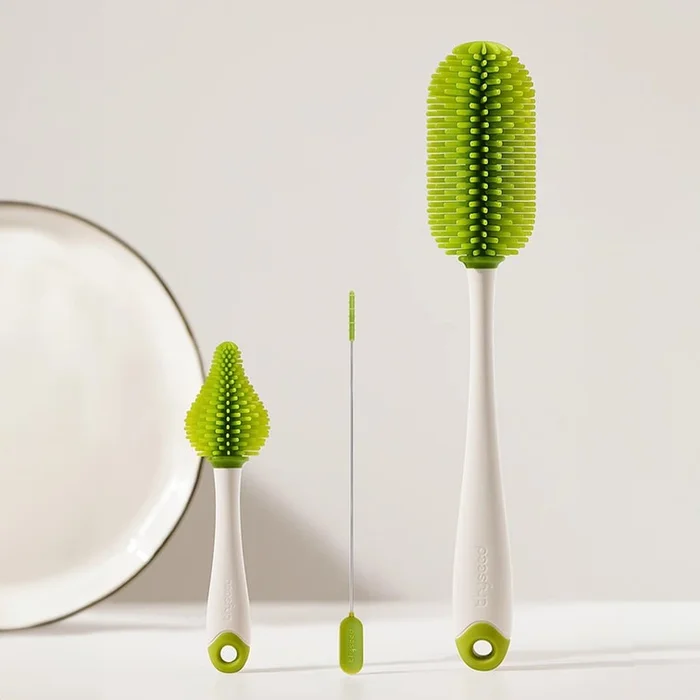 Baby Bottle Cleaning Brush Set of Three