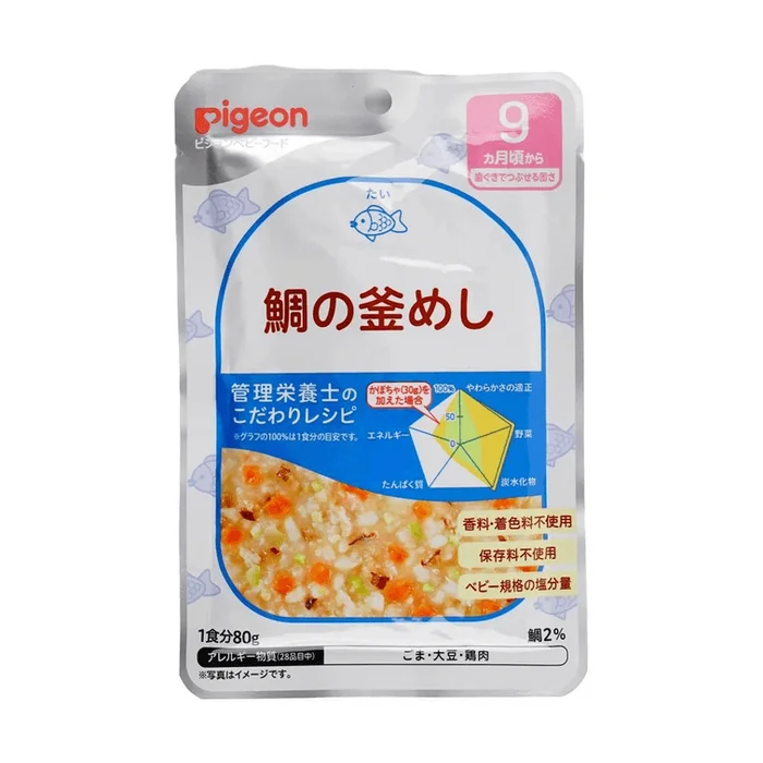 Baby Sea Bream Rice 2.82 oz 9M+