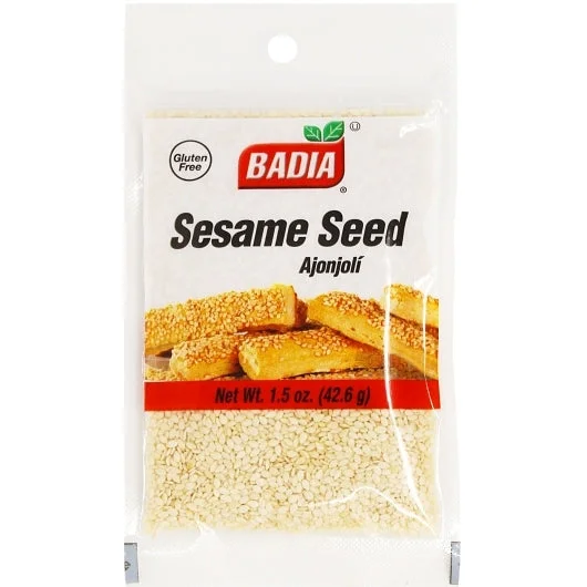 Badia Sesame Seed Hulled 576/1.5 Oz.