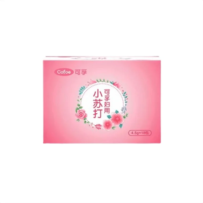 Baking soda for women 18 packs per box