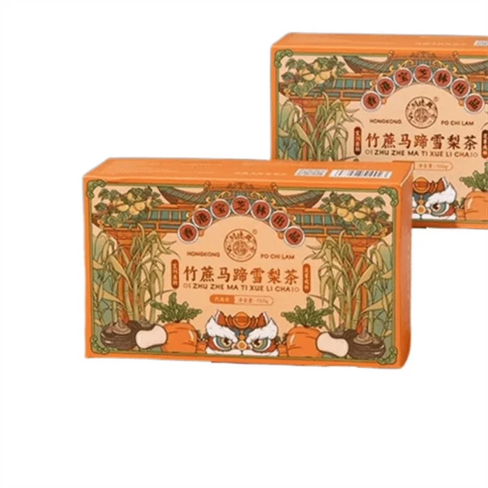 Bamboo Cane Water Chestnut and Pear Tea Nourishing Yin and Moistening Dryness 150g per box