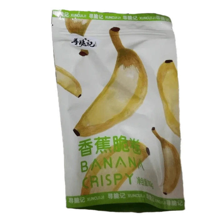 Banana Crunchy Roll Banana Crisp slices 110g plain
