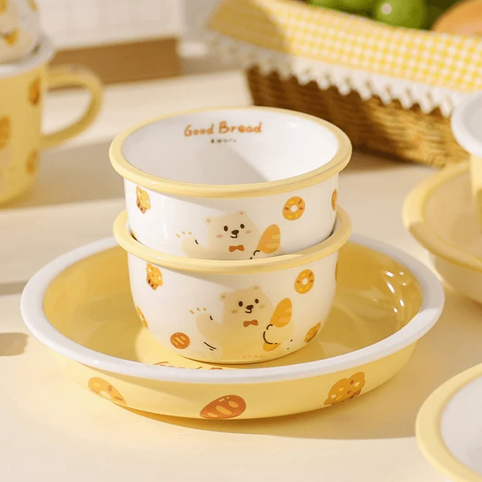 Bear Dodo Rice Bowl, 4.5″