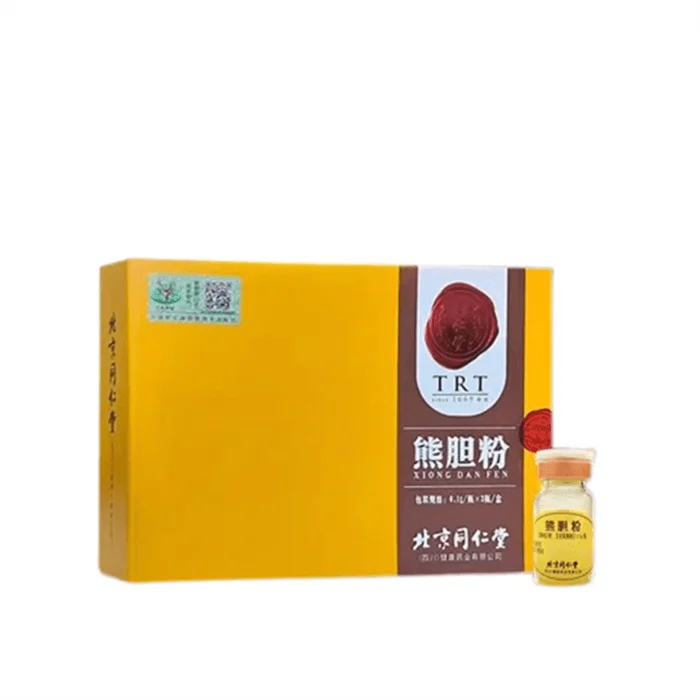 Bear gall Powder Qingrepinggan Mingmu bear gall powder capsule 7 bottles/box