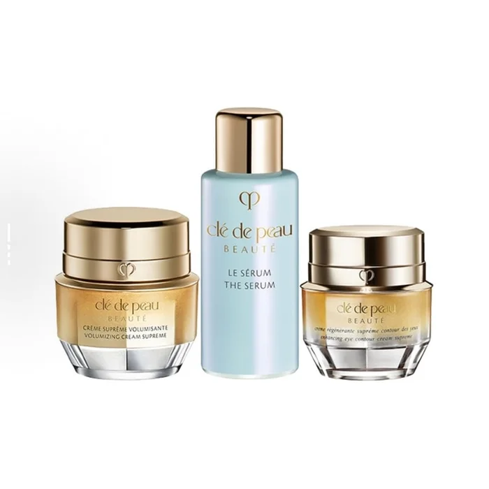 Beauté Travel Luxury Set – 4D Cream 5ml + Serum 7ml + Eye Cream 2ml Anti-Aging & Brightening Mini Kit