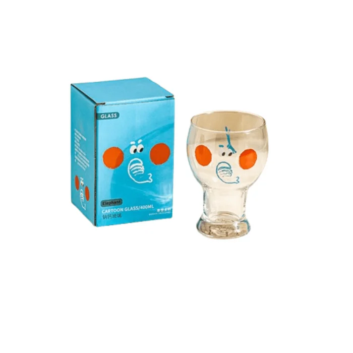 Beer Mug Personalised Creative Glass elephants1pc