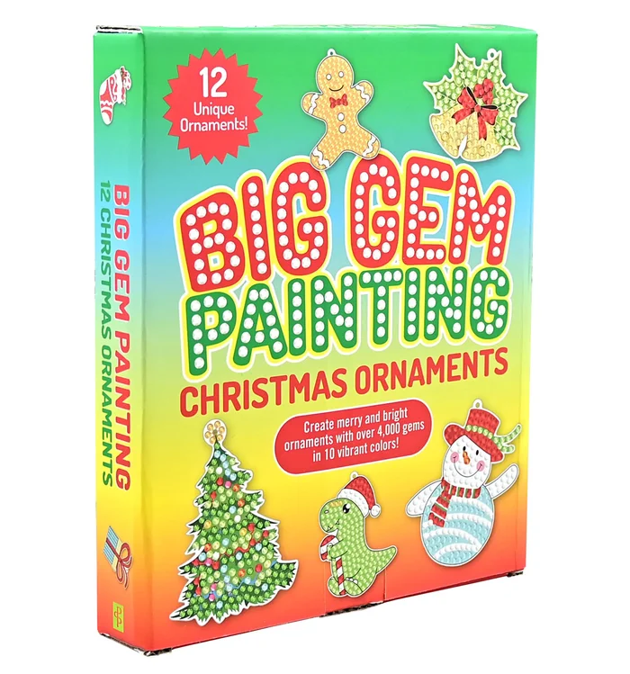 Big Gem Painting Christmas Ornaments