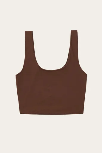 Bikini Top – Dark Brown