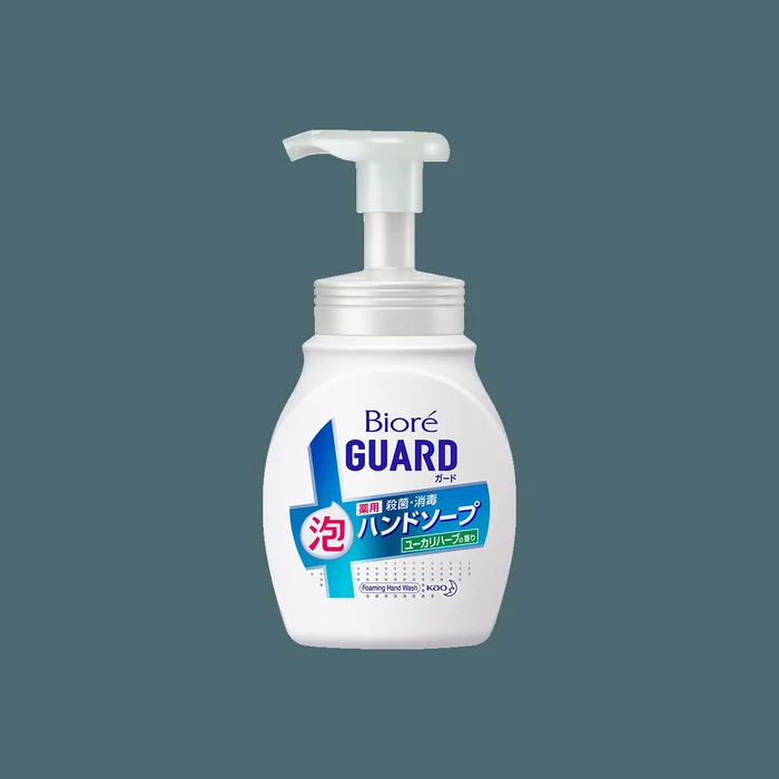 BIORE Medicated Foaming Hand Soap Eucalyptus Herbal 250ml