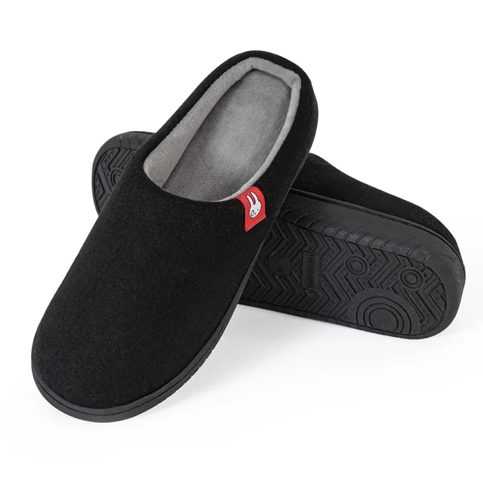 Black cotton slippers3pairs size38-39pressuredispersed designsuitable for moms with high arches/flatfeet and support