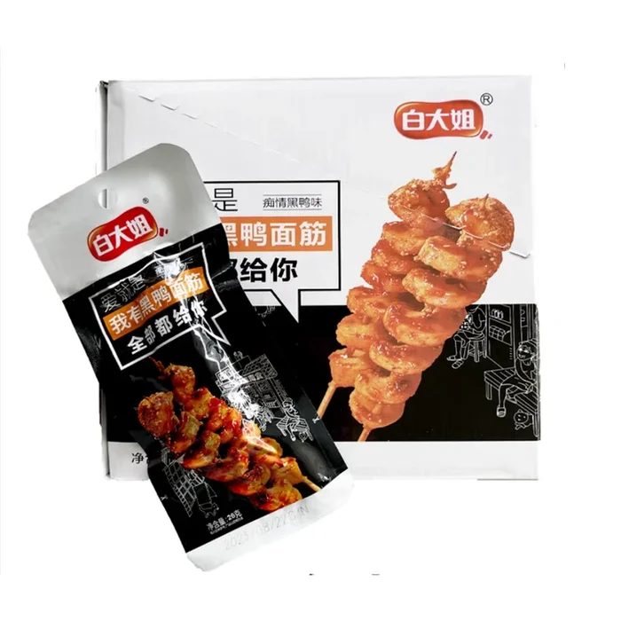 Black duck flavored roasted gluten 26g*5bag