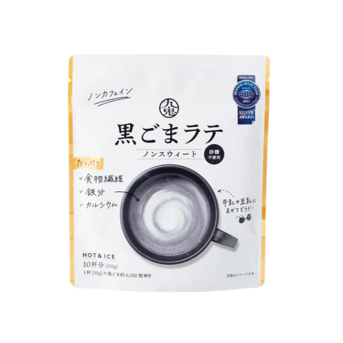 Black sesame latte powder cold milk sugar-free version 100g