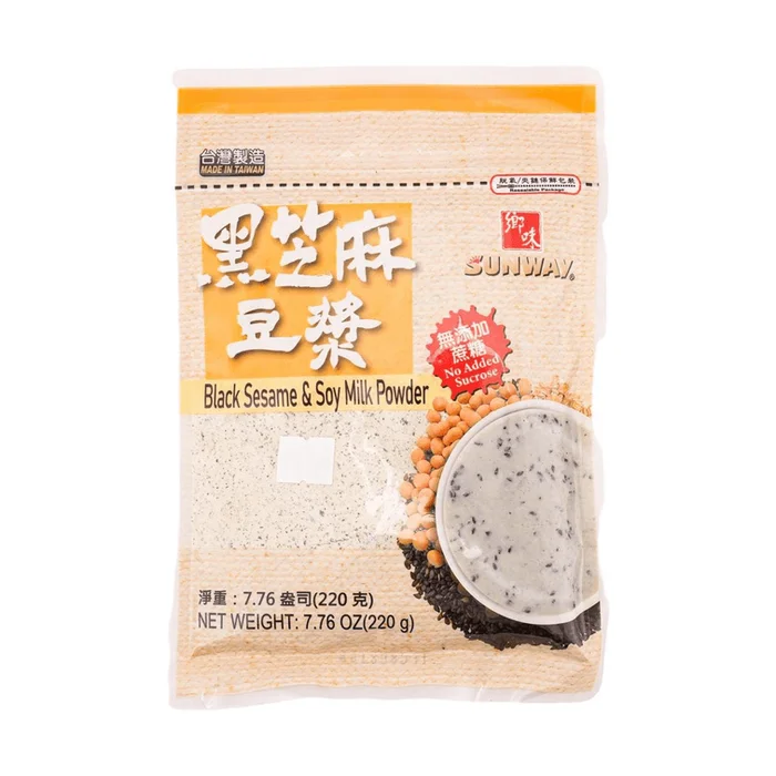 Black Sesame Soy Milk No Added Sugar 7.76 oz