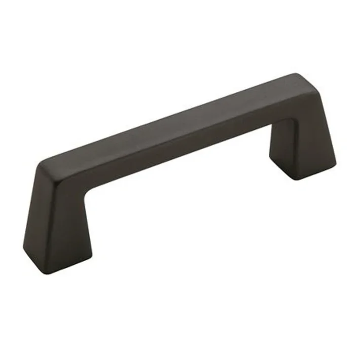 Blackrock Series Bp55275bbr Cabinet Pull, 3-3/4 In L Handle, 9/16 In H Handle, 1-1/16 In Projection, Zinc