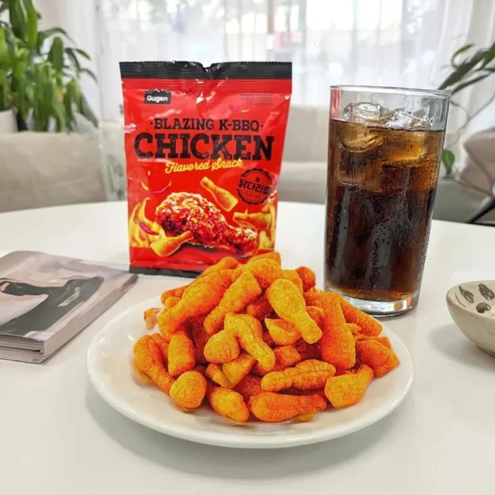 Blazing K-BBQ Chicken Flavored Snack 2.11 oz