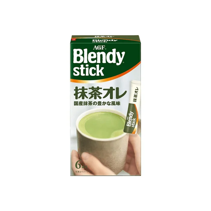 Blendy stick Low-Calorie Low-Fat Instant Coffee Matcha Olivier 6 Pieces