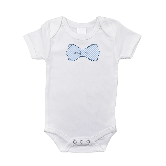 Blue Bowtie Onesie by Little Hometown