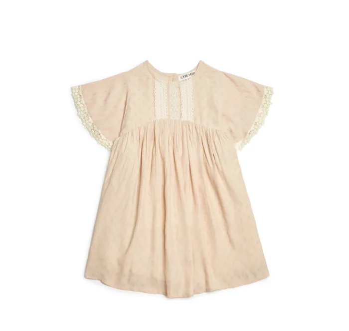Blush Iris Dress (8Y-10Y)