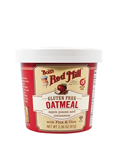 Bob’s Red Mill Gluten-Free Apple Cinnamon Oatmeal, 2.36 Ounce
