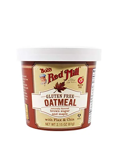 Bobs Red Mill, Oatmeal, Maple Brown Sugar, 2.15 Oz
