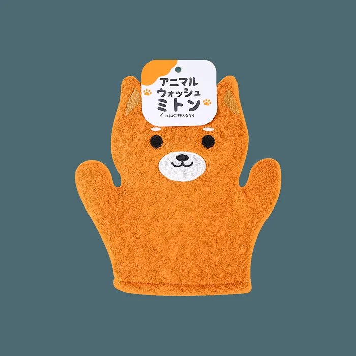 Body Exfoliator Towel Shiba Inu Style
