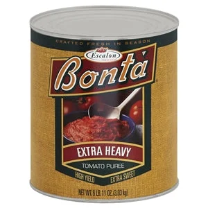 Bonta Tomato Puree-6.687 lb.-6/Case
