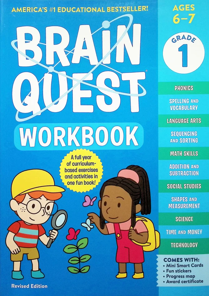 Brain Quest Workbook: Grade 1 Revised Edition