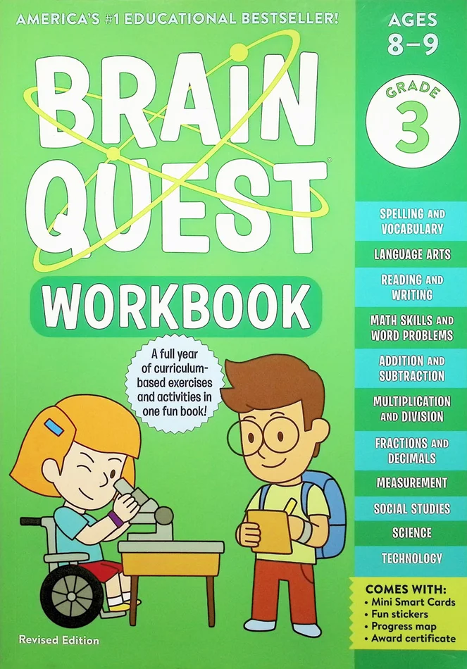 Brain Quest Workbook: Grade 3 Revised Edition