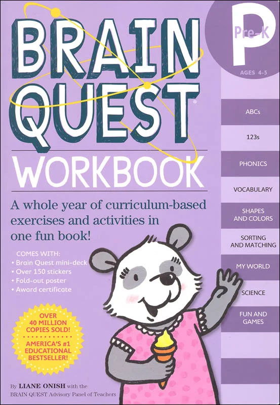 Brain Quest Workbook Pre-K