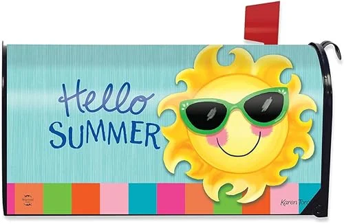 Briarwood Lane Hello Summer Sun Mailbox Cover