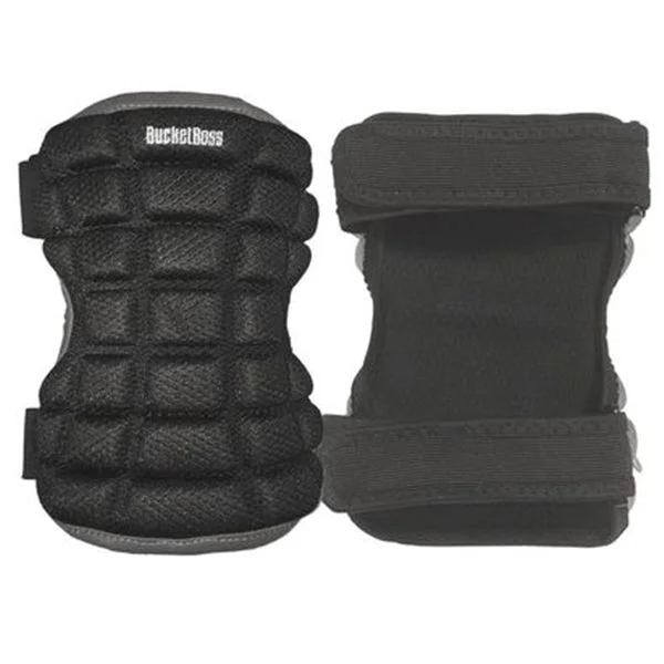 Bucket Boss BB1 Baseball Knee Pad, Foam Pad, 2-Strap, Hook and Loop Closure