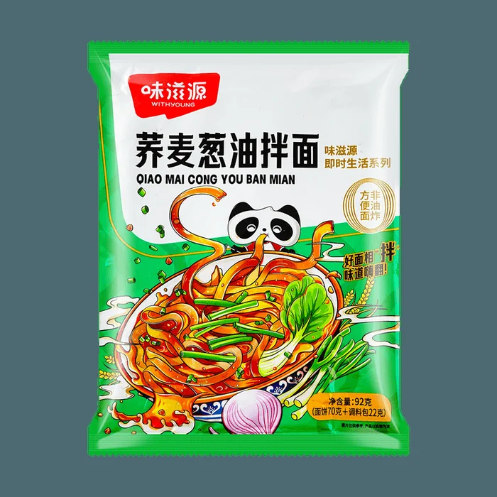 Buckwheat Scallion Oil Mixed Noodles, 3.24 oz