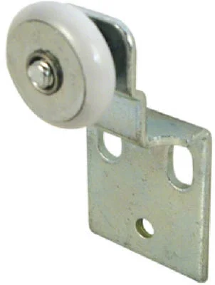 Bypass Sliding Closet Door Top-hung Back Rollers And Brackets, 2-pk.