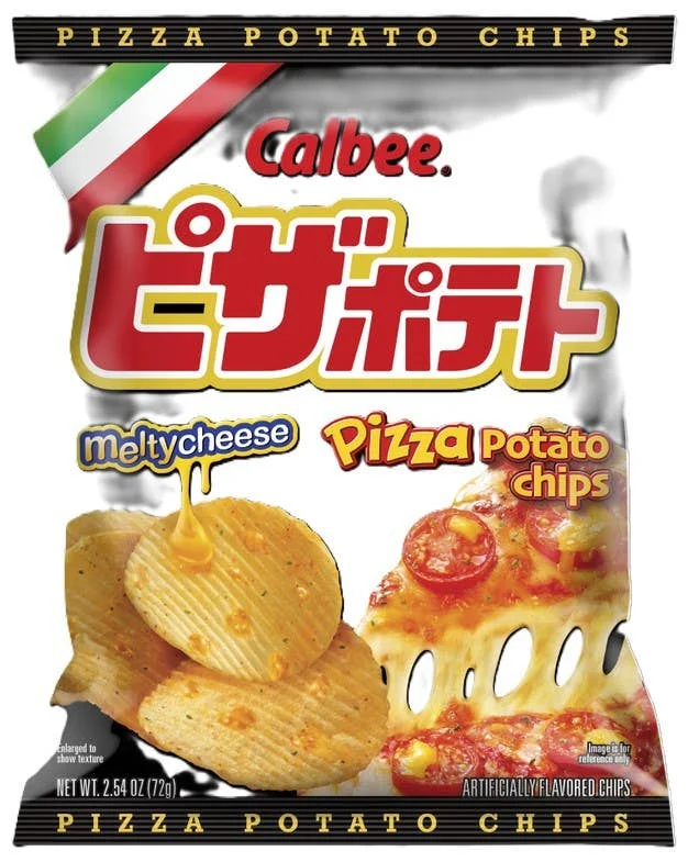 Calbee Pizza Potato Chips 2.54oz