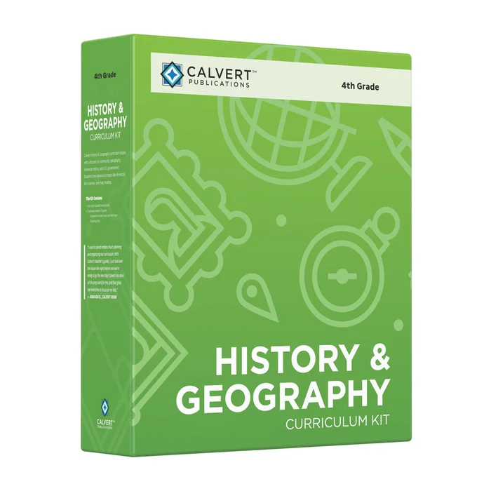 Calvert History & Geography Grade 4 Complete Set