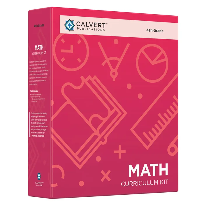 Calvert Math Grade 4 Complete Set