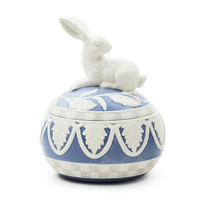 Cameo Bunny Lidded Box