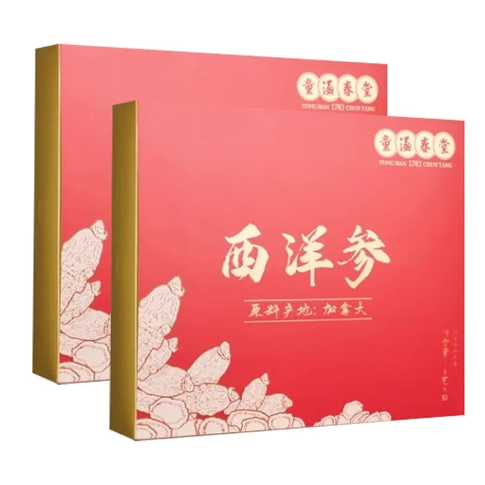 Canadian American ginseng nourishes yin and promotes health with a diameter of 2-3cm in bags (3g * 30 bags) * 2 boxes