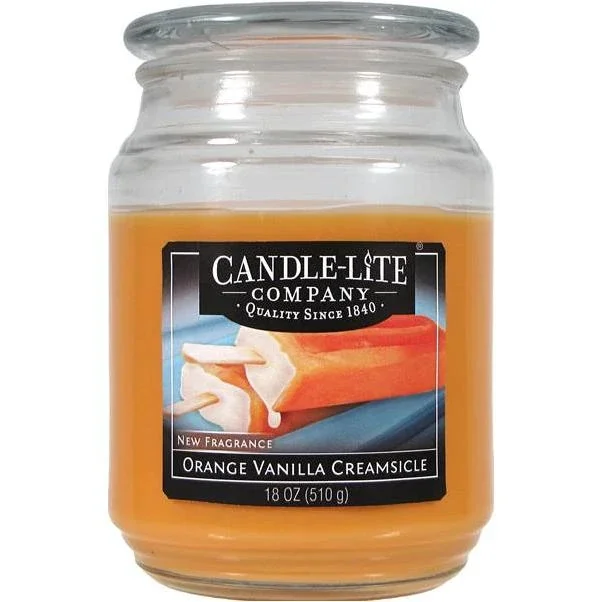 Candle-lite 18 Oz Orange Vanilla Dreamsicle Candle