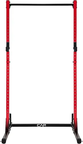CAP Barbell FM-905Q Color Series Power Rack Exercise Stand, Red