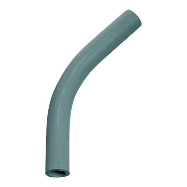 Carlon UA7AJ-CAR Conduit Elbow, 45 deg Angle, PVC, Gray