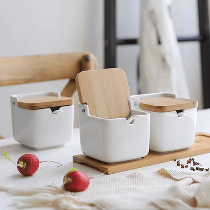 Ceramic Seasoning Jar Set