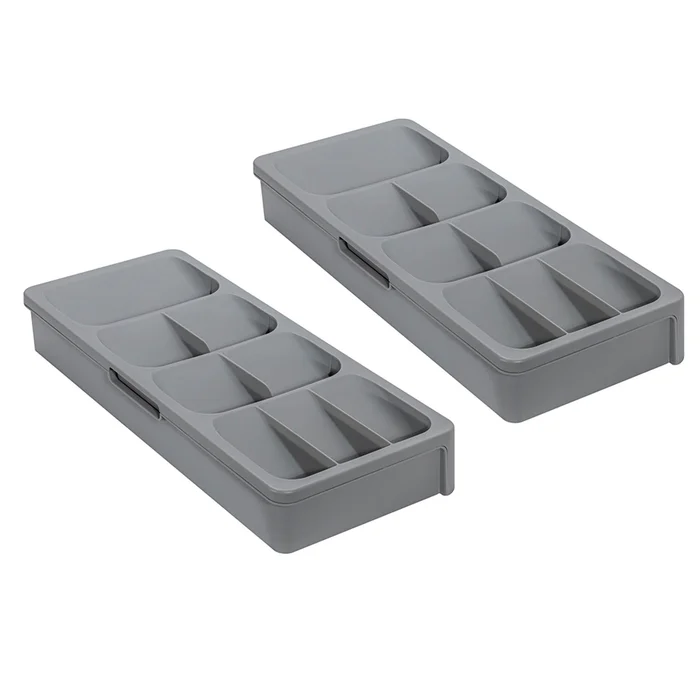 Cheer Collection® Expandable Kitchen Drawer Cutlery Organizer (1- or 2-Pack)