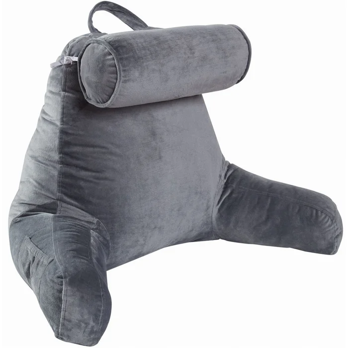 Cheer Collection® XL Hollow Fiber Pillow with Bolster & Backrest
