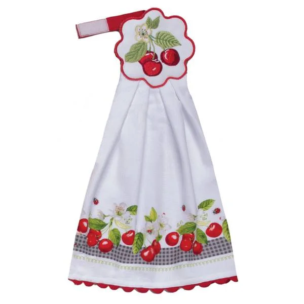 Cherry Hang Up Towel