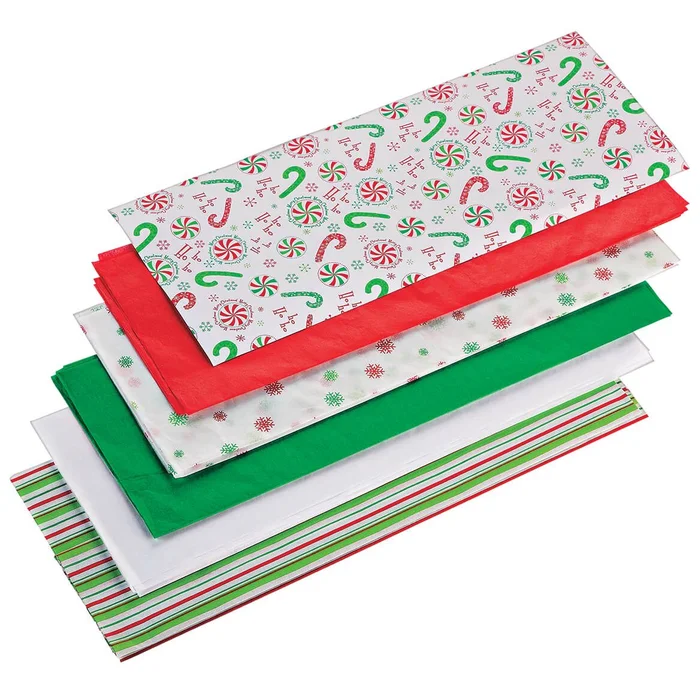 Christmas Tissue Wrap