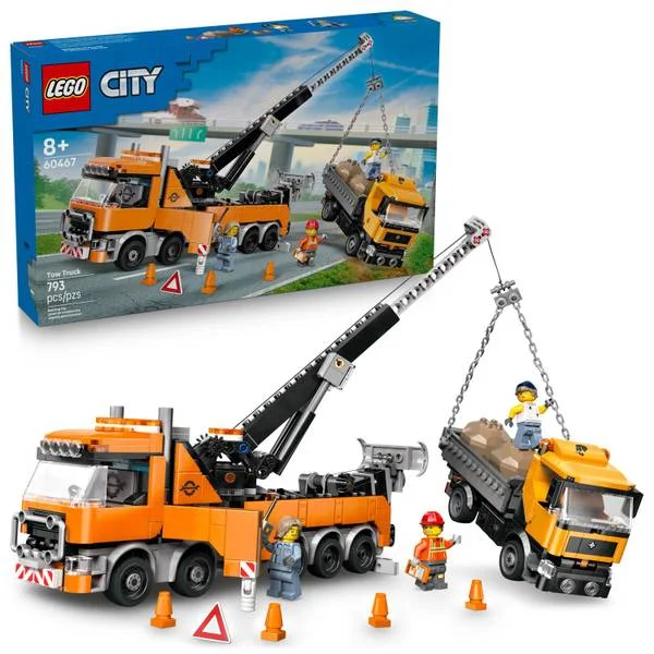 City Heavy-Duty Recovery Tow Truck with Crane 60467
