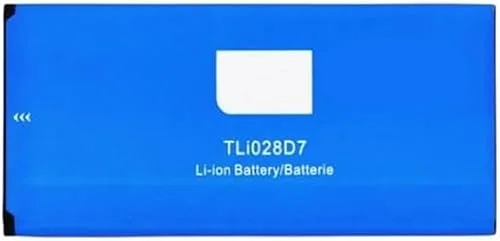 Civhomy Replacement TLI028D7 Battery Compatible with One Touch 1B 2020 OT-5002A OT-5002D OT-5002F OT-5002H OT-5002D_EEA 3.85V,3000mAh/11.55Wh